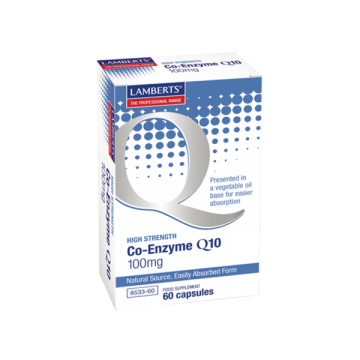 Co-ENZYME Q10 100mg 60CAPS Ενέργεια-Τόνωση Co-ENZYME Q10 100mg 60CAPS Ενέργεια-Τόνωση