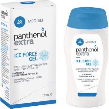 PANTHENOL EXTRA ICE FORCE GEL 120ML Μυϊκοι Πονοι PANTHENOL EXTRA ICE FORCE GEL 120ML Μυϊκοι Πονοι