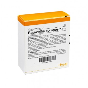 HEEL-RAUWOLFIA COMPOSITUM INJ. Heel HEEL-RAUWOLFIA COMPOSITUM INJ. Heel