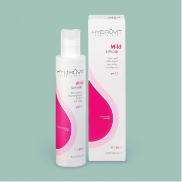 HYDROVIT Mild Softsoap pH 5,5 150 ml Εμμηνοπαυση HYDROVIT Mild Softsoap pH 5,5 150 ml Εμμηνοπαυση