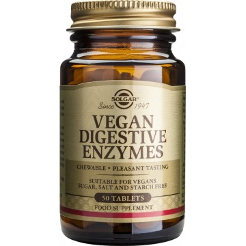 Vegan digestive enzymes tabs 50s Συμπληρώματα Διατρ. Vegan digestive enzymes tabs 50s Συμπληρώματα Διατρ.