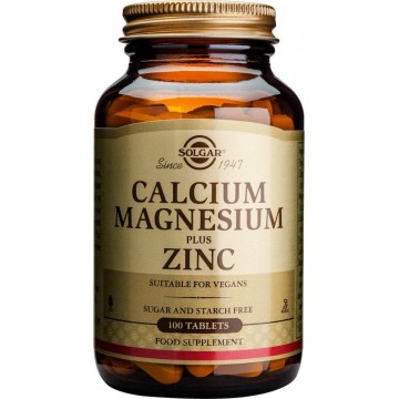 Calcium magnesium + zinc tabs 100s Συμπληρώματα Διατρ. Calcium magnesium + zinc tabs 100s Συμπληρώματα Διατρ.