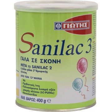 Sanilac 3 400g Γάλατα Sanilac 3 400g Γάλατα